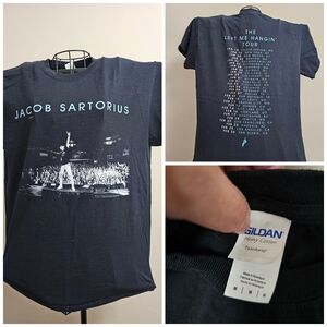 Black Jacob Sartorius Tour T-Shirt Two-sided Medium